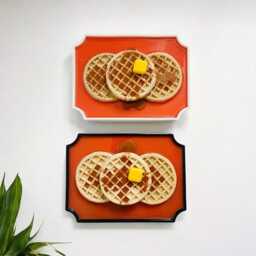 Waffle Wall Hanging/ Dopamine Decor/ Maximalist Fake Food/ Food Pop Art/ Sculpture/ Funky Decor/Fun Gift - thumbnail 4