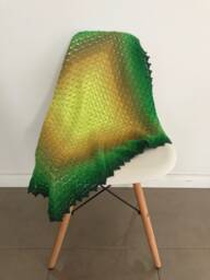 Handmade Crochet Baby Blanket - Ready To Ship