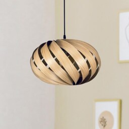 Pendant Lamp For The Living Room Or Ceiling Light Dining Table. Handmade From Genuine Wood - thumbnail 2