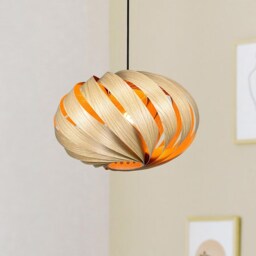 Pendant Lamp For The Living Room Or Ceiling Light Dining Table. Handmade From Genuine Wood - thumbnail 3