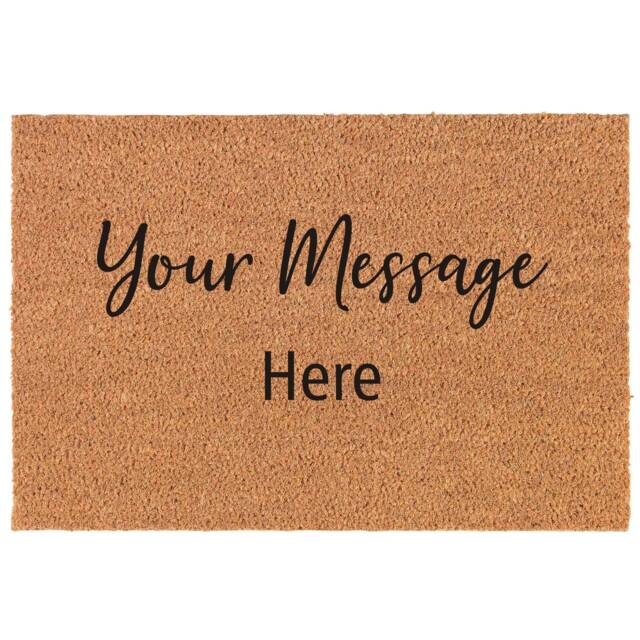Personalized Doormat - Housewarming & Realtor Gift Custom Rug For New Home Unique Birthday Present - image 1