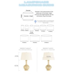 White & Gold Drum Lampshade UK Made Contemporary Brushed Gold Lamp Shade Textured White - thumbnail 3