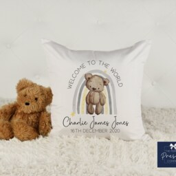 Personalised New Baby Gift - Welcome To The World For Keepsake Newborn Present - thumbnail 2