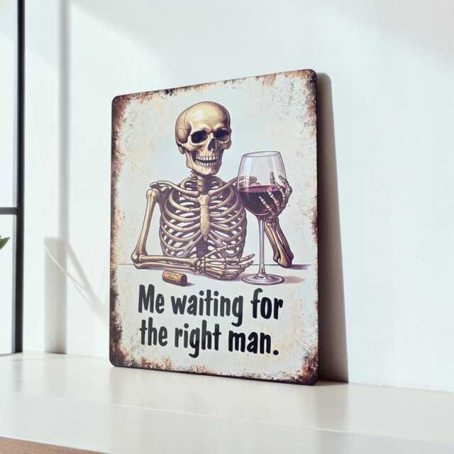 Funny Home Bar Sign, Metal Plaque, Durable Aluminum Wall Art, Sarcastic Gift For Her - image 1