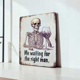 Funny Home Bar Sign, Metal Plaque, Durable Aluminum Wall Art, Sarcastic Gift For Her - thumbnail 4