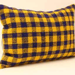 Yeellow Lumbar Kilim Pillow 14x20 Inch - 35x50 cm Bohoturkish Kilim Pillowcover Chair Small Oblong Cushion Cover Tribal Pillow 4Bef-25 - thumbnail 2