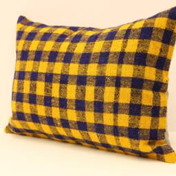 Yeellow Lumbar Kilim Pillow 14x20 Inch - 35x50 cm Bohoturkish Kilim Pillowcover Chair Small Oblong Cushion Cover Tribal Pillow 4Bef-25 - thumbnail 3