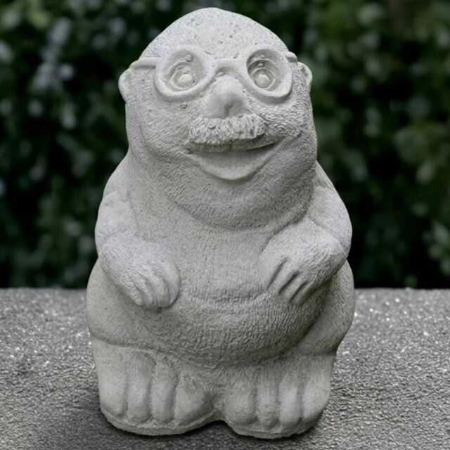 Concrete Mole Statue Stone Father Sculpture Outdoor Wildlife Figure Handmade Art Garden Decoration Front Door Ornament Lover Gift - image 1