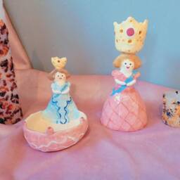 For The Queen. Tribute To Her Majesty Queen Elizabeth Ii. Handmade Ceramic Tealight Candle Holder. Royal Family Limited Edition Pottery Gift - thumbnail 2