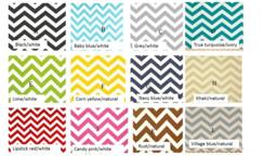 "Pair 25 Or 50"" Wide Chevron Zig Zag Panels Drapes Cafe Curtains Length 24 48 63 72 84 96 108 120"