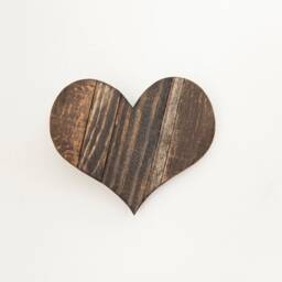 Wood Heart, Entryway Decor, Wooden Hearts, Rustic Wall Farmhouse Room Gallery Wall, Reclaimed Art, Valentines Day - thumbnail 3