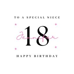 Niece 18Th Birthday Candle Gift Set Candles Gifts Print - thumbnail 4