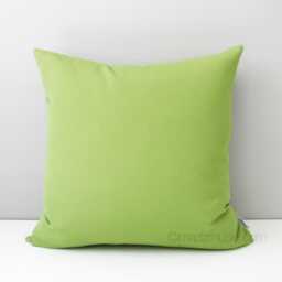 Decorative Ginko Green Sunbrella?? Outdoor Pillow Cover For Pool Loungers & Patio Chairs, Pistachio Accent Cushions By Mazizmuse - thumbnail 1