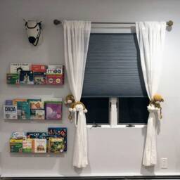 Set Of Monkey Curtain Holders, Tie Back, Nursery Room Decor, Animals, Baby, Crochet Monkey, Safari - thumbnail 2