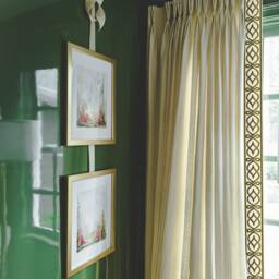 White Linen Curtain Panels, Pleated Curtains With Decorative Trim, Custom Size Drapery Panels, Linen For Minimalist Design - thumbnail 2
