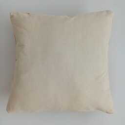 Moroccan Cactus Silk Cushion Cover, Handmade Sabra Throw Pillow, Orange Cushion, Scatter 16''x16''/40x40 cm - thumbnail 4