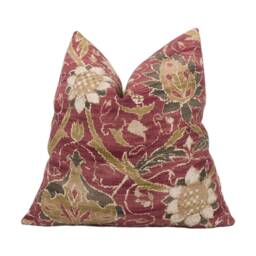 William Morris - Montreal Russet Classic English Handmade Cushion Cover Throw Pillow Designer Home D??cor - thumbnail 1