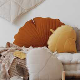 "Velvet Leaf Mat For Children ""Cream" - thumbnail 3