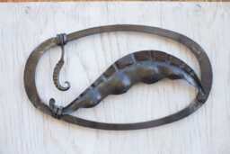 Wrapped Up. Botanically Inspired Hand-Forged Artwork