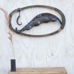 Wrapped Up. Botanically Inspired Hand-Forged Artwork - thumbnail 2