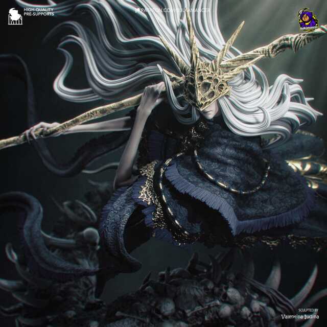 Aldrich - Dark Souls 3 3D Printed Figure 18 Scale - image 1