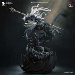 Aldrich - Dark Souls 3 3D Printed Figure 18 Scale - thumbnail 3