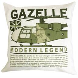 A??rospatiale Westland Gazelle British & French Army Utility Helicopter Cushion Inner Included - thumbnail 1
