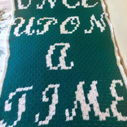 Once Upon A Time Single Bed Crochet Blanket - Kids Bedroom - thumbnail 2