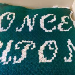 Once Upon A Time Single Bed Crochet Blanket - Kids Bedroom - thumbnail 3