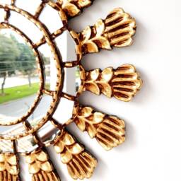 "Peruvian Mirrors ""Fine Shell 45cm" - thumbnail 2