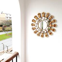 "Peruvian Mirrors ""Fine Shell 45cm" - thumbnail 3