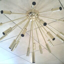 Sputnik Chandelier Brass 21 Luci 1960S Era Made in Italy - thumbnail 3