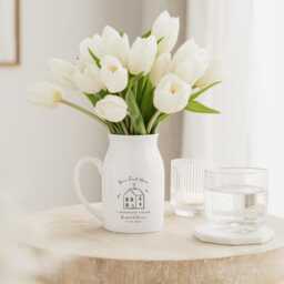 New Home Gift - First Vase Our My Keepsake House For Couple - thumbnail 2