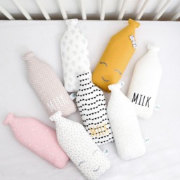 Doudou/Small Milk Bottle Cushion Milky & Milkette - thumbnail 3