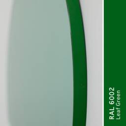 Quadris??? Rectangular Modern Mirror With A Green Frame - thumbnail 3