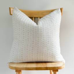 Neutral Natural Color & Fiber Pillow Cover - thumbnail 2