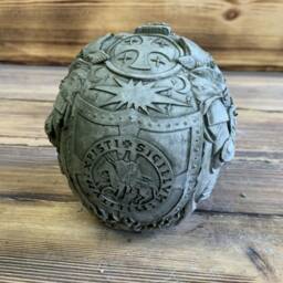 Stone Garden Lambs Ii 2 Lions Skull Gothic Human Head Ornament Statue - thumbnail 3