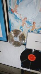 Vinyl Record Art Disco Decor