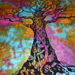 Tree Of Life Tapestry Mandala Bohemian Wall Hanging - thumbnail 4