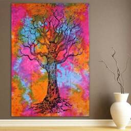 Tree Of Life Tapestry Mandala Bohemian Wall Hanging