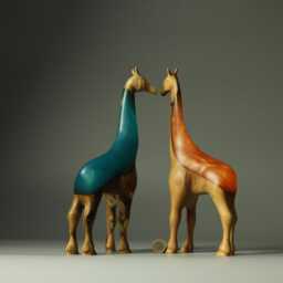 Duo Giraffe Composition - 6+7 - thumbnail 4