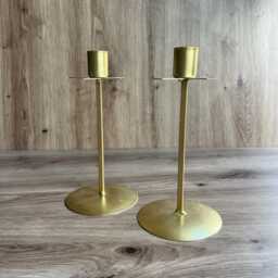 Set Of 2 Star Candlesticks Candle Holders Christmas Celestial Celebration - thumbnail 2