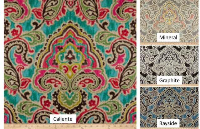 "Pair 25 Or 50"" Wide Waverly Artesanias Rod Pocket Cafe Curtains Drapes 24 48 63 72 84 96 108 120" - image 1