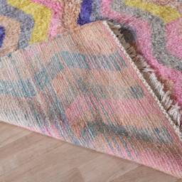 Authentic Boujaad Rug, Soft Moroccan Rug 5x7 Ft - thumbnail 4