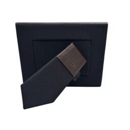 Personalised Classic Brown Leather Photo Frame 9cm X 6.5cm - Genuine Leather, Premium Picture - thumbnail 2