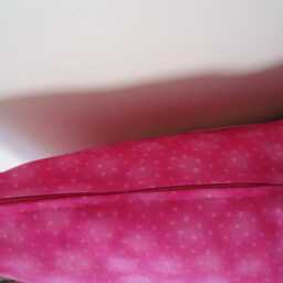 Handmade Hot Pink Girls Pillowcase, Kids Room Decor - 16x16 - thumbnail 3