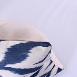 Ikat Pillow, Hand Woven Pillow Cover, Throw Pillows, Designer Decorative Accent Pillows - thumbnail 3