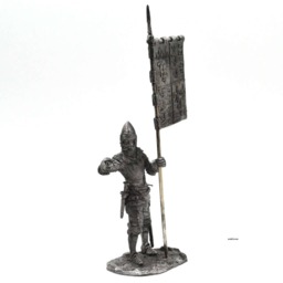 Tin 54mm John Codrington. England Knight, Standard-Bearer Of Henry V 15Th Century - thumbnail 2