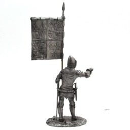 Tin 54mm John Codrington. England Knight, Standard-Bearer Of Henry V 15Th Century - thumbnail 3