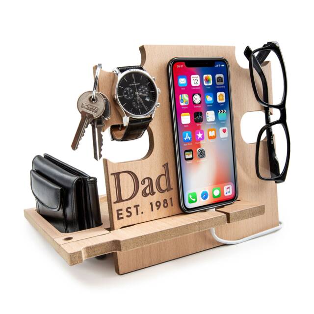 Dad Gifts, Docking Station, Gift Men, Gift For Dad, Christmas Gift Dad, Iphone Dock, Dad Present, Christmas Dad, Papa Gifts, Birthday Dad, Love My - image 1